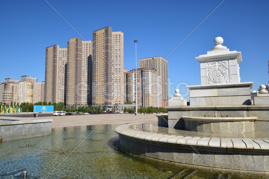 Астана - Площадь независимости. Казахстан