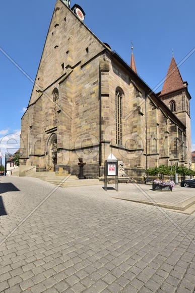 Германия - город Ансбах под Нюрнбергом