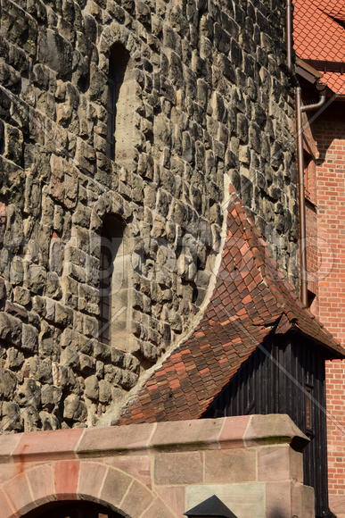 Германия - город Нюрнберг. Фасад здания 