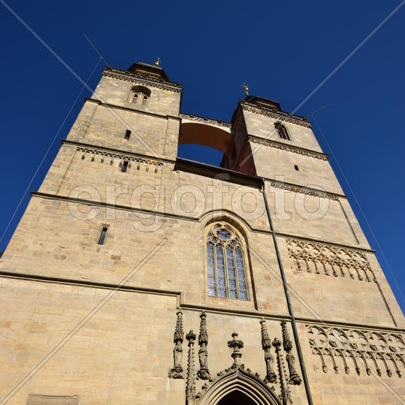 Германия - город Байройт, средневековый замок 