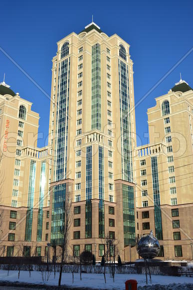 Астана, многоэтажные жилые дома 