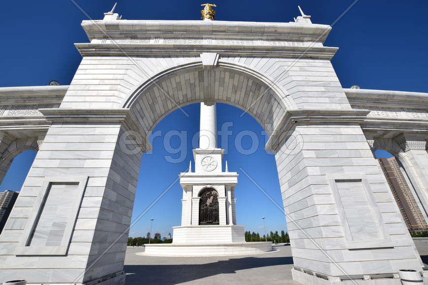 Астана - Площадь независимости. Казахстан