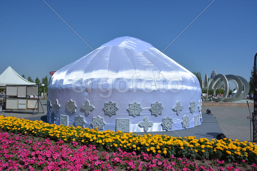 Астана - Этнический фестиваль летом 2017