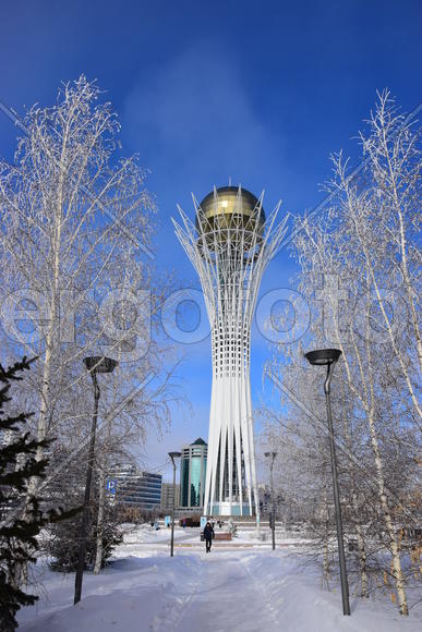 Башня "БАЙТЕРЕК" в Астане