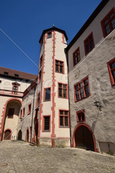 Германия - Город Вюрцбург, архитектура города 