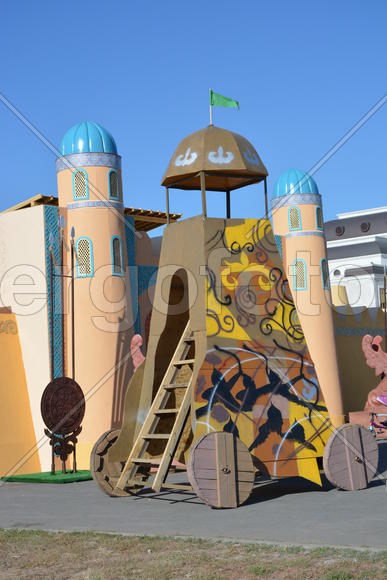 Астана - Этнический фестиваль летом 2017