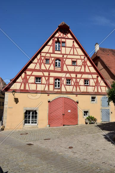 Германия - исторический город Ротенбург в Баварии