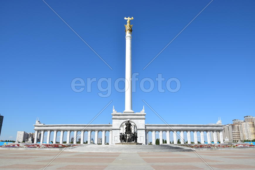 Астана - Площадь независимости. Казахстан