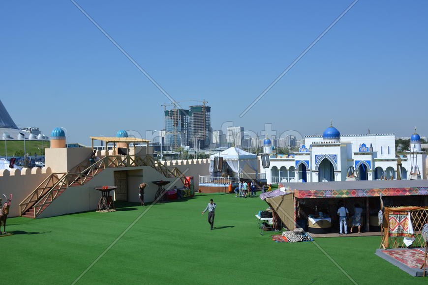 Астана - Этнический фестиваль летом 2017