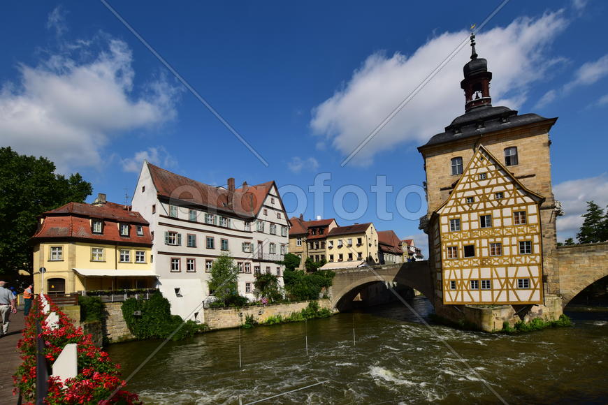 Германия - город Бамберг. Памятники архитектуры 