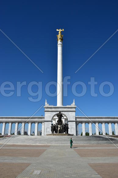 Астана - Площадь независимости. Казахстан