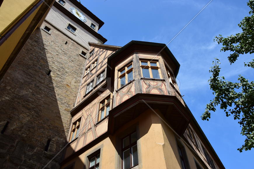 Германия - исторический город Ротенбург в Баварии