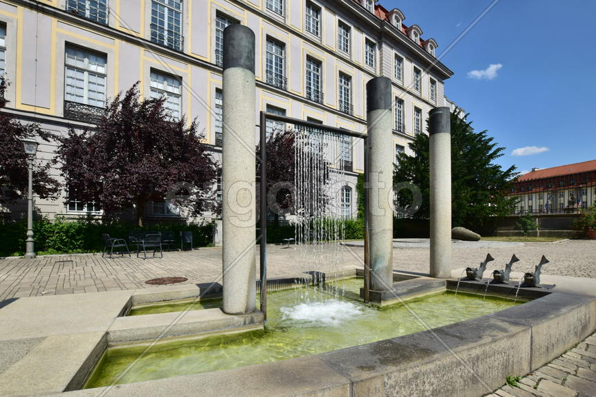 Германия - город Ансбах под Нюрнбергом