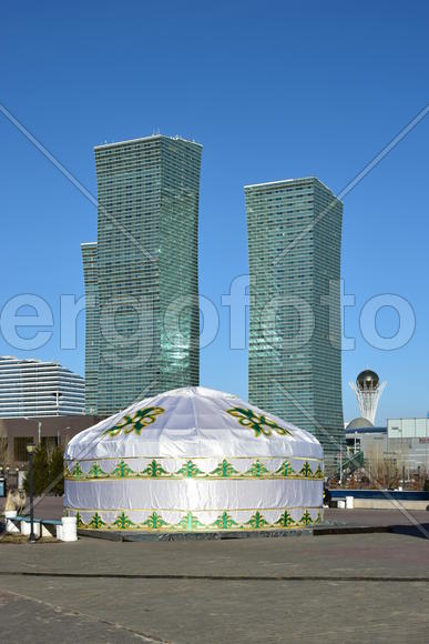 Астана - городская архитектура. Казахстан 