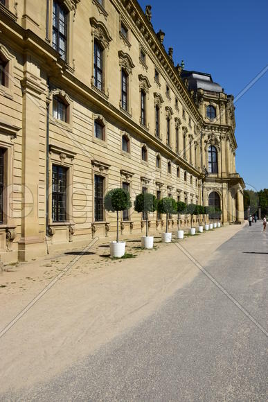 Германия - Город Вюрцбург, резиденция