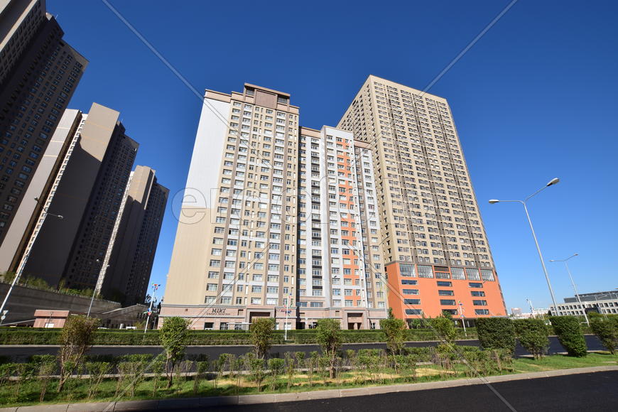 Астана - многоэтажные жилые дома. Архитектура Казахстана 