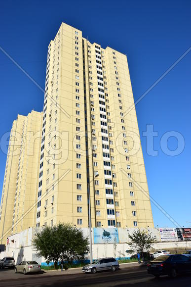 Астана - многоэтажные жилые дома. Архитектура Казахстана 
