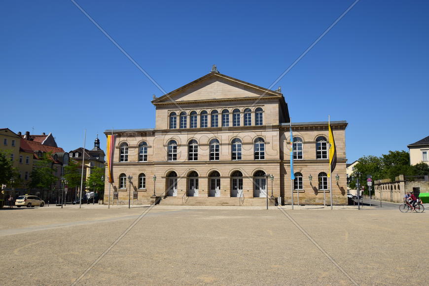 Германия, город Кобург -  памятник архитектуры 