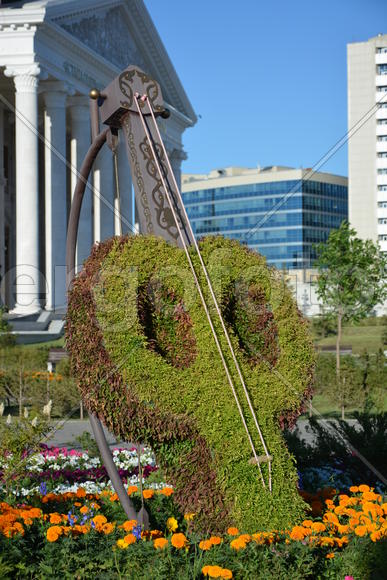 Астана - уличная скульптура. Достопримечательности Казахстана. 