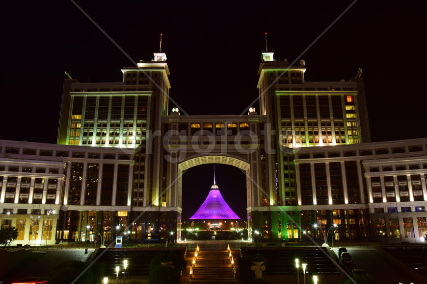 Астана - Офис компании КазМунайГаз