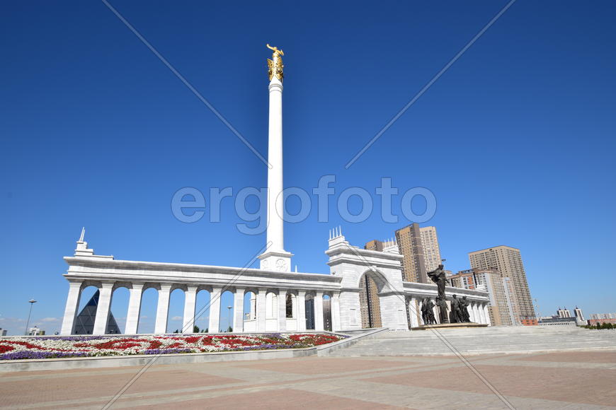 Астана - Площадь независимости. Казахстан