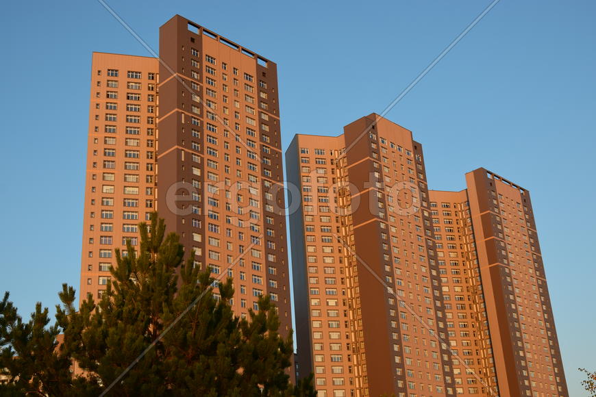 Астана - многоэтажные жилые дома
