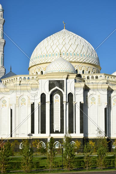 Мечеть "Хазрет Султан" в Астане. Казахстан 
