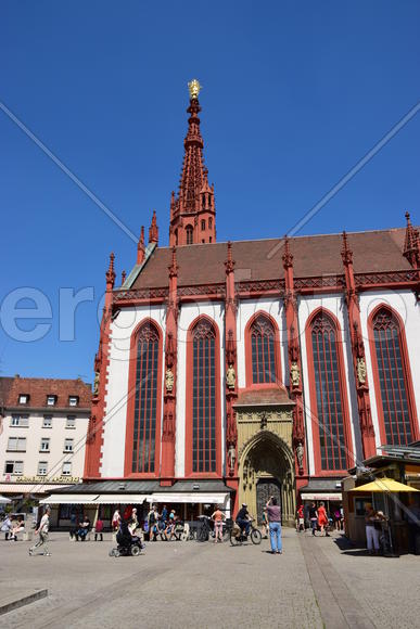 Германия - Город Вюрцбург, Архитектура города 