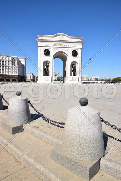 Астана - триумфальная арка. Казахстан