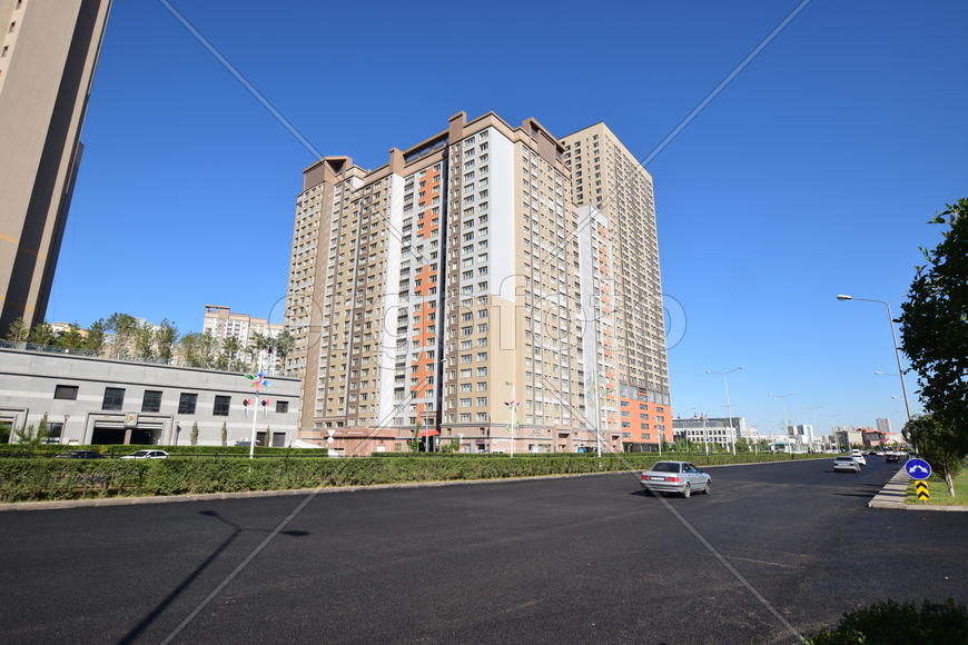 Астана - многоэтажные жилые дома. Архитектура Казахстана 