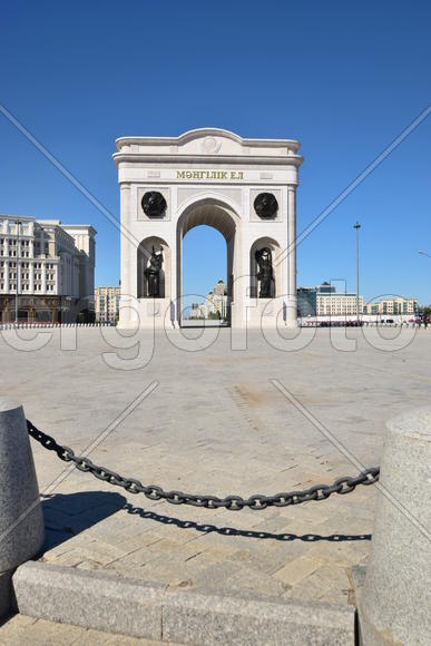 Астана - триумфальная арка. Казахстан