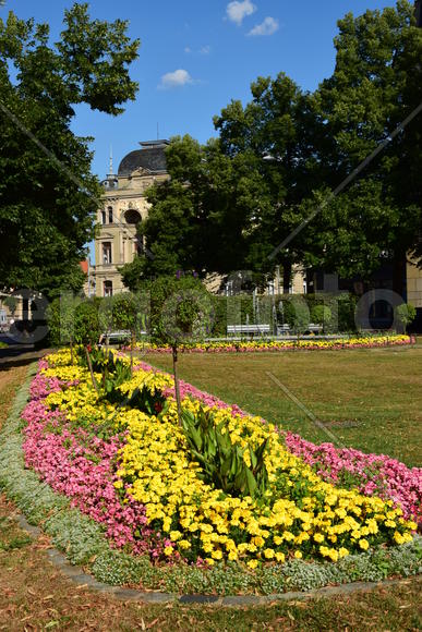 Германия - город Бамберг. Аллеи города 