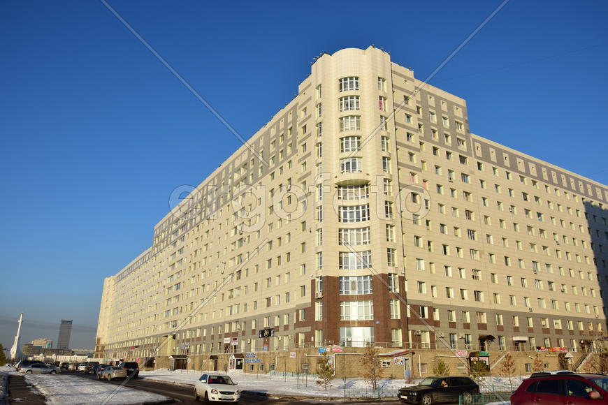 Астана, многоэтажные жилые дома 