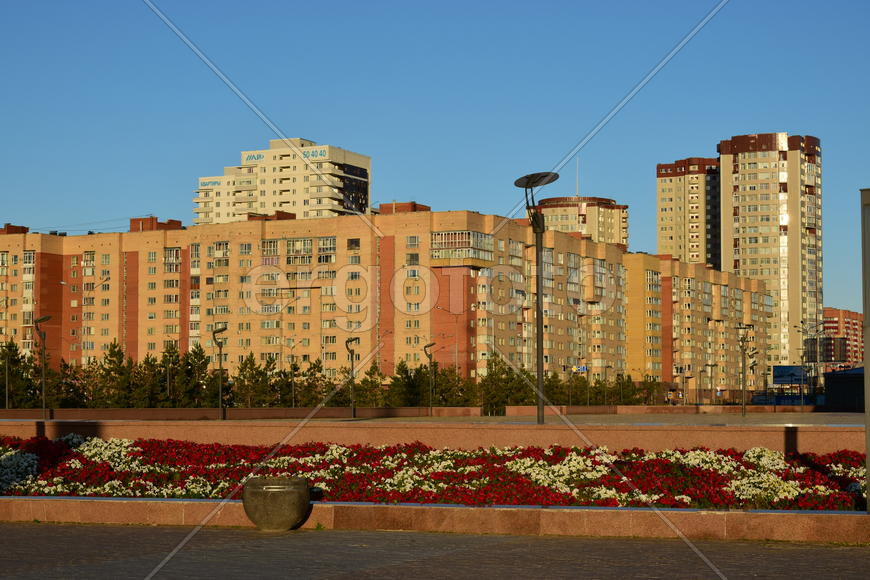 Астана - высотные здания 