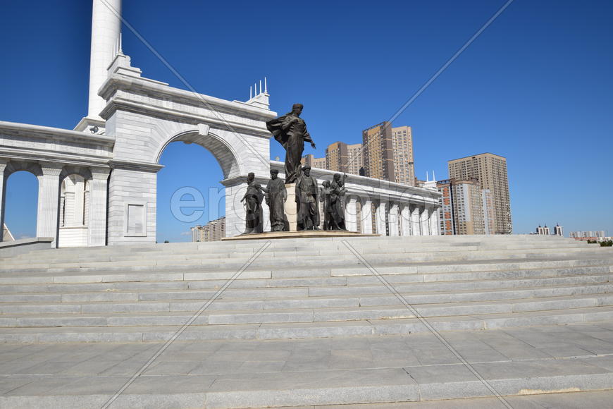 Астана - Площадь независимости. Казахстан