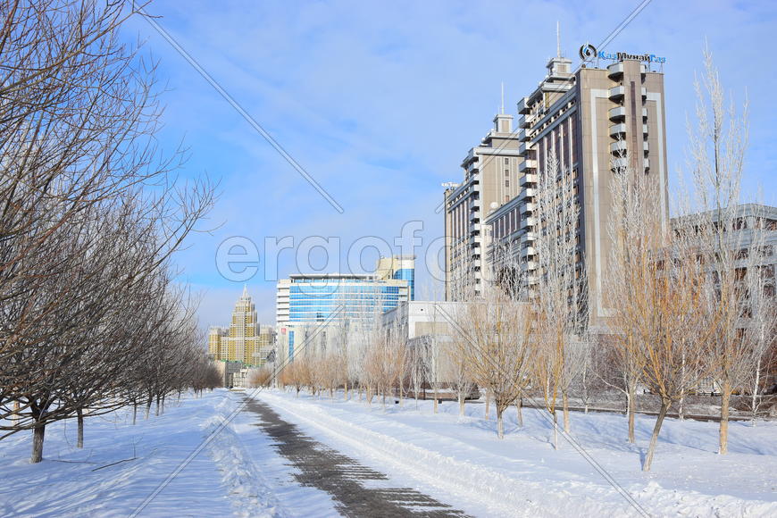 Астана - Офис компании КазМунайГаз