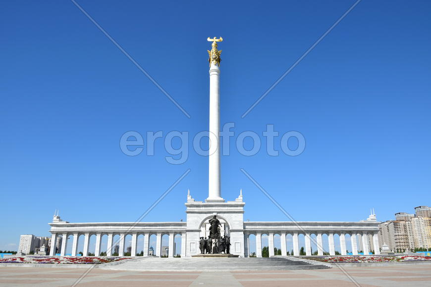 Астана - Площадь независимости. Казахстан