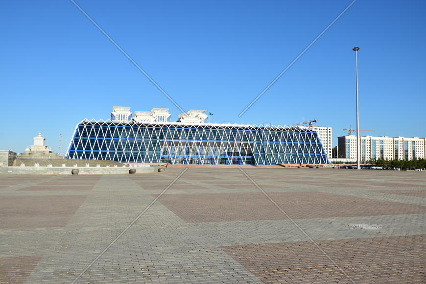 Астана - Площадь независимости. Казахстан 