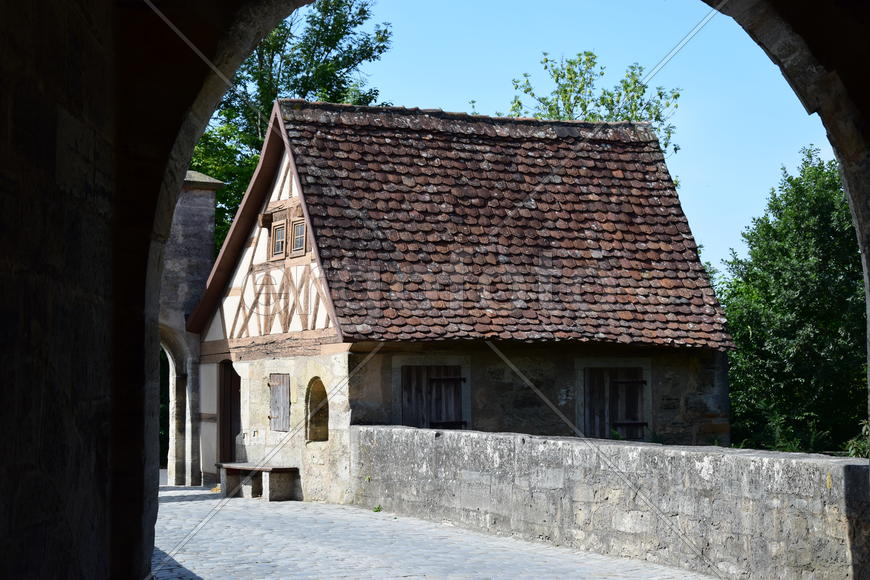 Германия - исторический город Ротенбург в Баварии