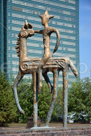 Уличная скульптура Астаны