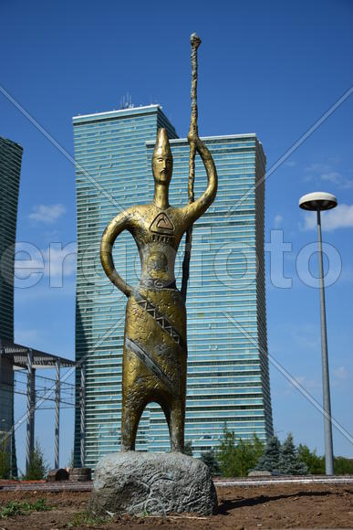 Уличная скульптура Астаны