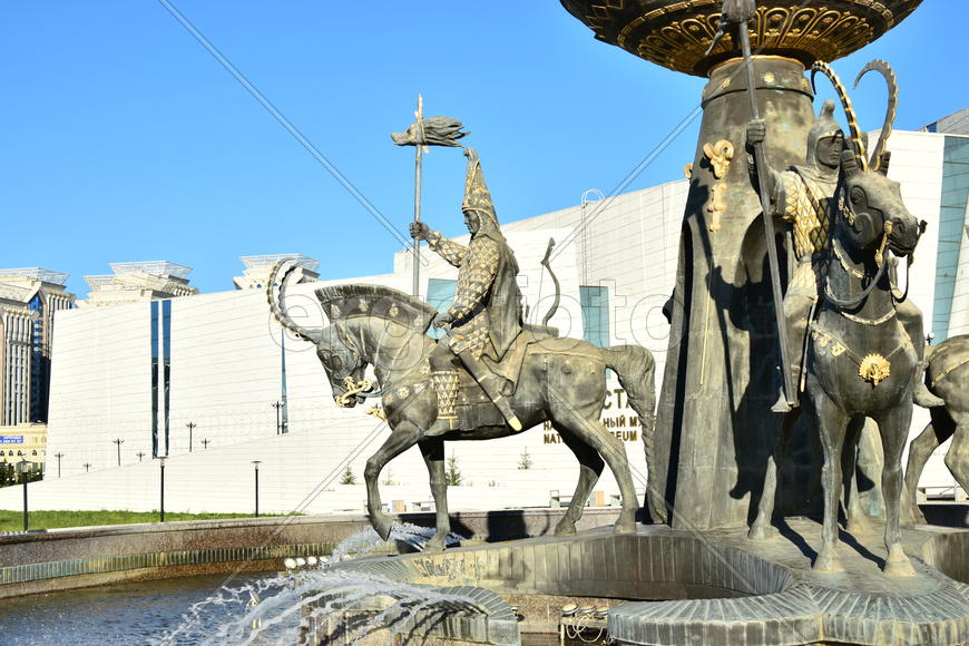 Астана - уличная скульптура