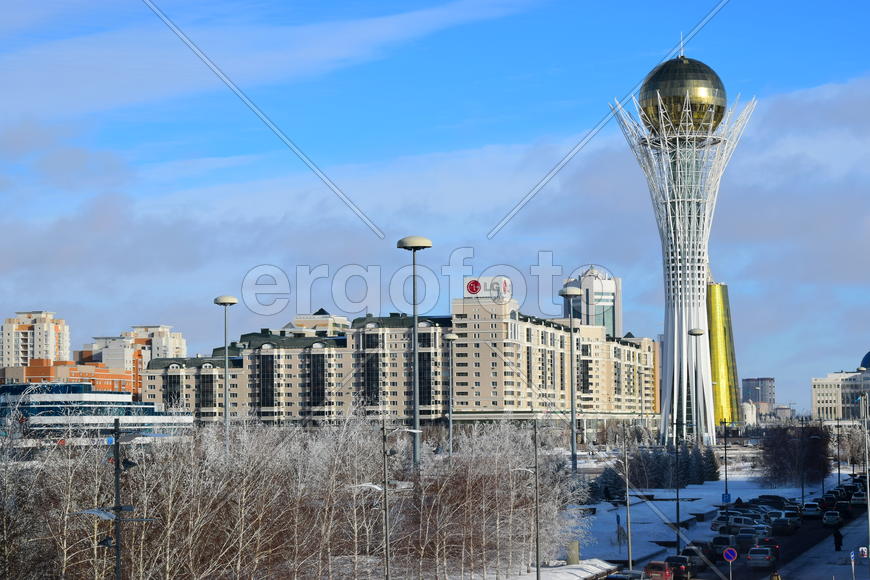 Башня "БАЙТЕРЕК" в Астане