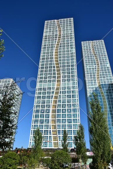 Астана - многоэтажные жилые дома. Архитектура Казахстана 