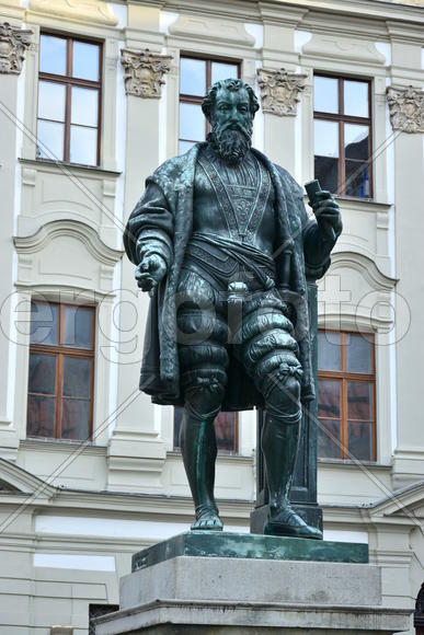 Германия, Аугсбург, Скульптуры города 