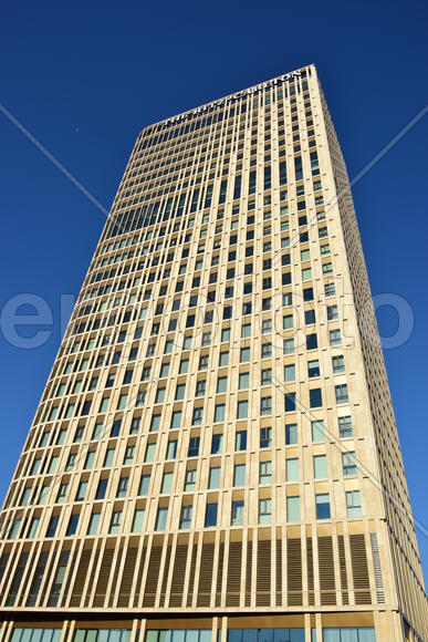 Астана - городская архитектура. Современные многоэтажные здания. Казахстан 