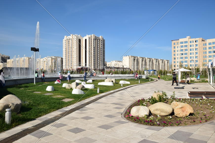 Астана - городская архитектура. Казахстан 