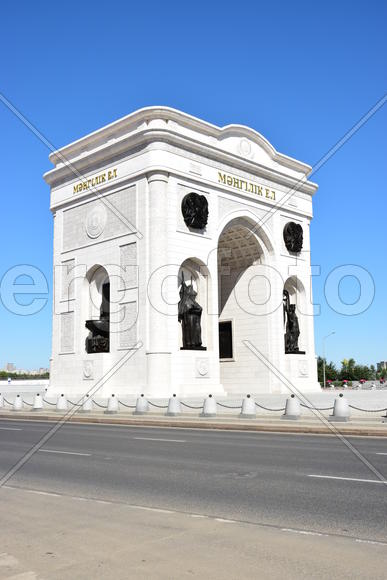 Астана - триумфальная арка. Казахстан