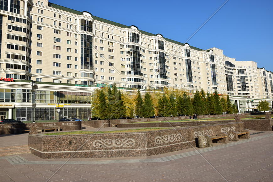 Астана - многоэтажные жилые дома