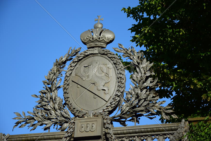 Германия - город Бамберг. Кованная вывеска 